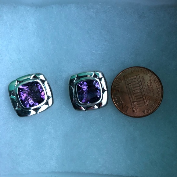 Amethyst Kali Stud Earrings John Hardy - Picture 6 of 6